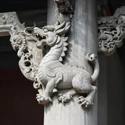tusk carving, detail photo, guangzhou chen's clan academy