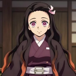 gal gadot as nezuko from demon slayer anime