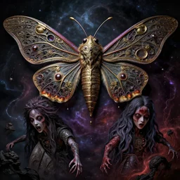 moth scariest horror nightmare by junji ito and horiyoshi iii, digital art, deepdream cosmic, 3 d high definition, trending on artstation, photorealistic, high resolution, 8 k, octane, hyper detailed, trending on deviantart insane details, intricate, elite, ornate, elegant trend, highly detailed and intricate, sharp focus, photography, unreal engine