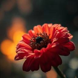macro lens, close up, hyper realistic flower with charcoal texture on fire, beaultiful background, bokeh, illustrated by greg rutkowski, beautiful volumetric lighting, intricate, ultra detailed, photorealistic, trending on artstation, octane render, 8 k
