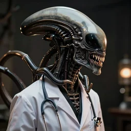 Xenomorph as doctor,