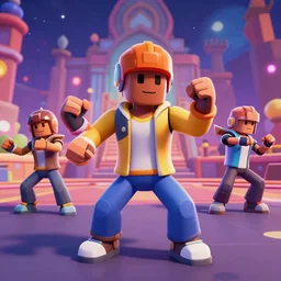 roblox high quality dance battle, epic, cinematic, trending on artstation