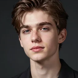 a portrait of a Young Man