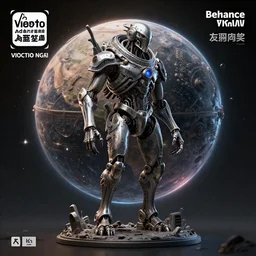 beautiful 3 d model illustration of a void walker with a biopunk planet background, poster art by victo ngai, behance contest winner, zbrush, unreal engine, raytracing, octane render, vanitas, wiccan, sinister, celestial mood, an ultrafine detailed sculpture by peter mohrbacher, high detail texture, unreal engine, 8 k, photographic quality, ultra hyper realistic quality, 8 k definiton, hyper - realistic, cinematic, cinematic lighting