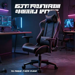 A poster ad for the best gaming chair in the entire world so you never have to get of your chair
