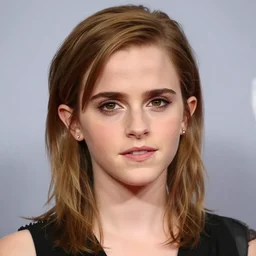 portrait of emma watson, xf iq 4, f / 1. 4, iso 2 0 0, 1 / 1 6 0 s, 8 k, sense of depth, in - frame
