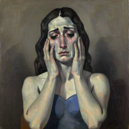 crying woman by picasso