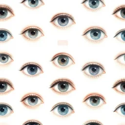 a seamless pattern of eyes