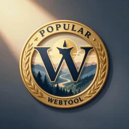 popular webtoon cover logo