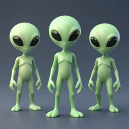 3 d alien printable models