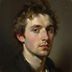 painting of a man by Wolferic Stevenson