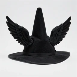 the official hat of the mysterious east, the crown is very high, and two hat wings are extended on both sides of the hat hd by alan lee