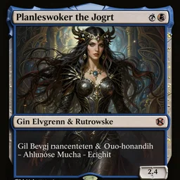 female Planeswalker Magic the Gathering, dark fantasy, medium shot, intricate, elegant, highly detailed, digital painting, volumetric light, artstation, concept art, smooth, sharp focus, illustration, art by Gil Elvgren and Greg Rutkowski and Alphonse Mucha