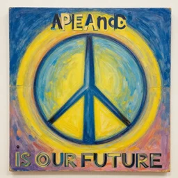 art and peace is our future
