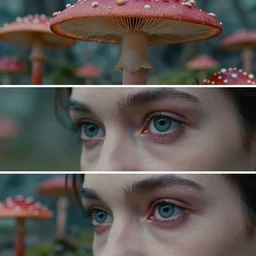 beautiful three point perspective film still of ego death scene in psilocybe meets matrix, extreme closeup portrait in style of frontiers in architectural art photography fashion sinen manga edition, portrait, eye contact, tilt shift machine code style scene background, soft lighting, kodak portra 4 0 0, 8 k, macro, cinematic style by emmanuel lubezki