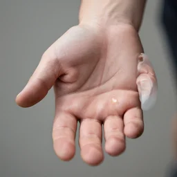 accurate picture of a hand