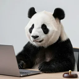 panda as an attorney