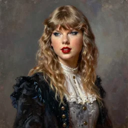 an extremely detailed beautiful oil painting of taylor swift! art by rembrandt, portrait, awe inspiring, 1 6 0 0 s fashion, beautiful