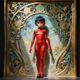 art nouveau, miraculous ladybug