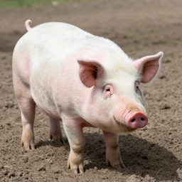 saddled pig