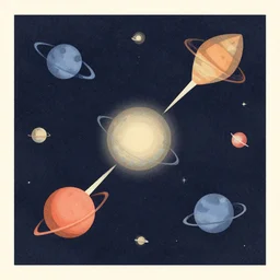 the higgs field particles filling all of the universe, giving mass and impedance to all stars and planets. retro minimalist art by jean giraud.