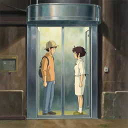 Lacerda Elevator , Dice Tsutsumi, Makoto Shinkai, Studio Ghibli
