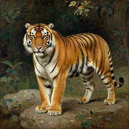 tiger by henri rousseau