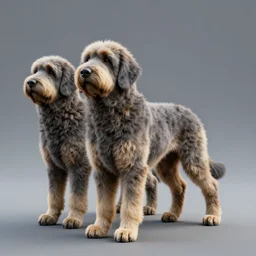 3 d model of a kangal sheppard dog, octane render, raytraced
