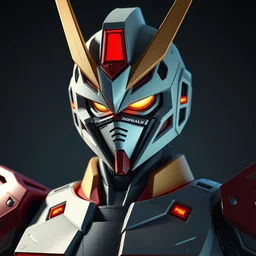 gundam 3 d robot ninja mask combinaison suit design engine by mark ryden and pixar and hayao miyazaki, unreal 5, daz, hyperrealistic, octane render, cosplay, rpg portrait, dynamic lighting, intricate detail, harvest fall vibrancy, cinematic beeple, by thomas kinkade hearstone league of legends dofus overwatch and heartstone