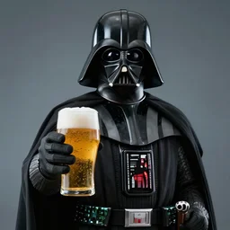 still of darth vader holding a pint of beer, hyperrealistic, unreal engine, octane render, 4 k, detailed, studio lighting, trending on artstation, sigma 8 5 mm