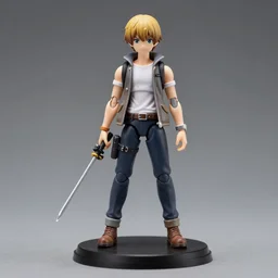 resine action figure