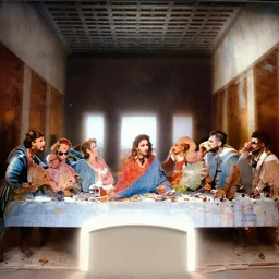 the last supper fast food
