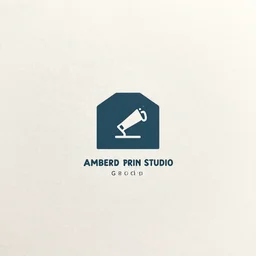 logo design of a printery, minimalistic, creative logo design, logo design trends, by amberd design studio