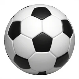 a soccerball plotted by matplotlib in python