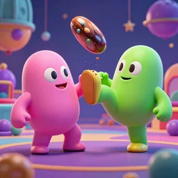 perc angle and chuggo when the bean kicks in, psychedelic, highly detailed, 8 k