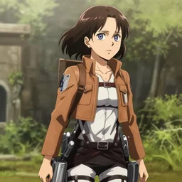Emma Watson as Mikasa Ackerman from Attack on Titan