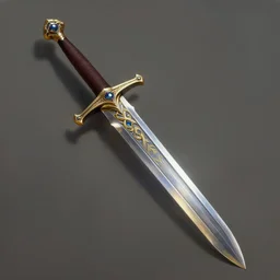 a magical sword, digital art, realistic painting, fantasy, dnd, very detailed, high definition, trending on artstation