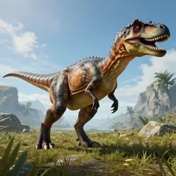 Newest Update ARK Survival evolved. Now with Xenodontosaurus, He is super strong and agile, 4k render Unreal engine 5, tech demo