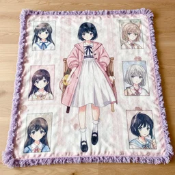 HD photograph of yume nikki themed blanket