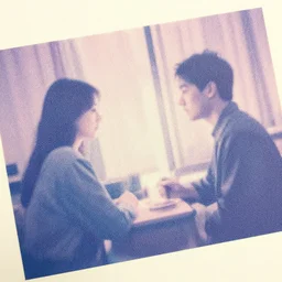a close - up grainy risograph, pastel colors painting of a scene from the requiem for a dream by lehr paul and kim jung gi