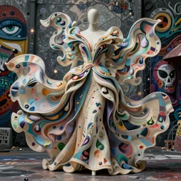 the attitude that nature is chaotic and that the artist puts order into it is a very absurd point of view, i think. all that we can hope for is to put some order into ourselves. nonfigurative, flowing fabric, super fine detail, surreal object photography, haute couture, lowbrow pop surrealism, street art, alchemy, neo expressionism