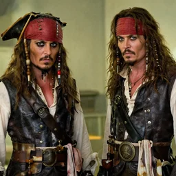dr. gregory house replacing johnny depp in the lead role in pirates of the caribbean ( 2 0 2 4 ), movie poster