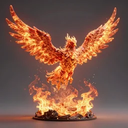 fire mage summoning human size firebird : : wow 4 k detail fantasy, cgsociety, matte painting, wow, realistic materials, photo realistic, postprocessing