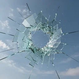 the sky is shattering like glass, concept art, 4 k.