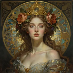 unique non conventional beauty, surreal, fantasy, intricate, elegant, sublime, dramatic lighting, emotionally evoking symbolic metaphor, highly detailed, painterly, realistic, digital painting, artstation, concept art, smooth, sharp focus, illustration, art by John Collier and Krenz Cushart and Artem Demura and Alphonse Mucha and Albert Aublet