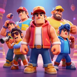 undertaker, clash royal style characters, unreal engine 5, octane render, detailed, brawl stars, cinematografic, cinema 4 d, artstation trending
