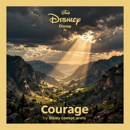 courage by disney concept artists, blunt borders, golden ratio