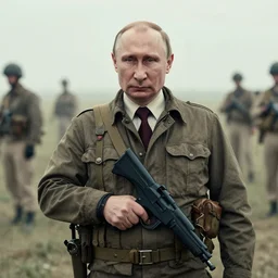Putin starring in saving private Ryan