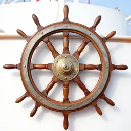 symbol of a ship wheel