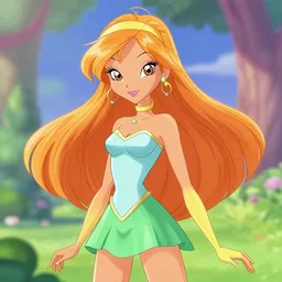 art style of ignio straffi, Flora winx